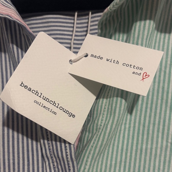 Women’s Striped Multicolor Oxford Shirt - Picture 3 of 6